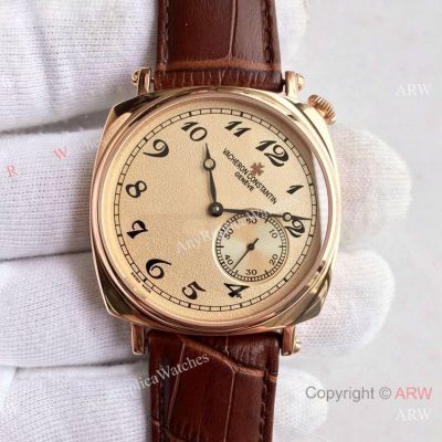 Swiss Vacheron Constantin Cal4400AS Replica Rose Gold Watch